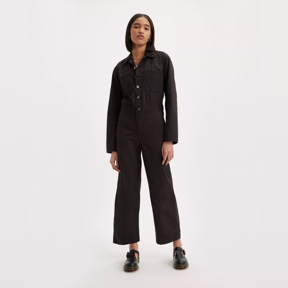 Levi's Black Iconic Jumpsuit